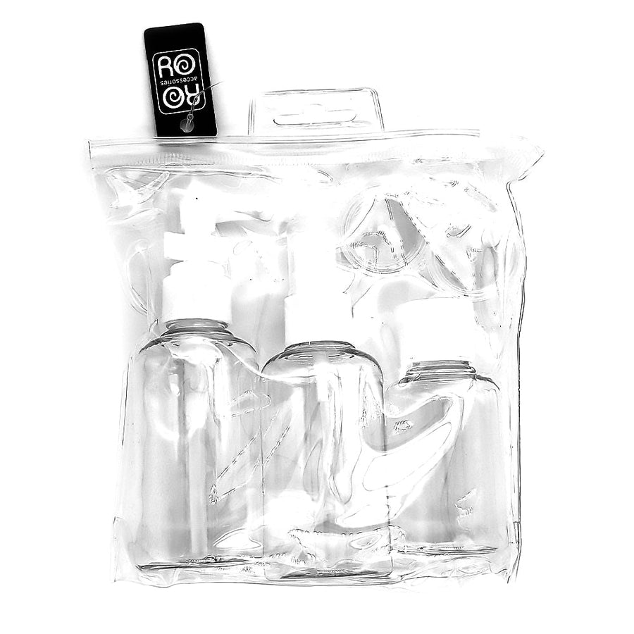 Roro Travel Kit Set Of 5s Clear TL121