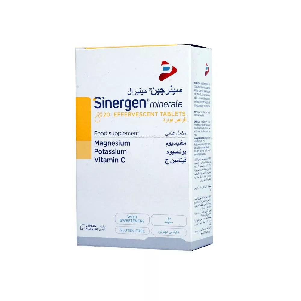 Sinergen Minerale Effervescent Tablets 20's