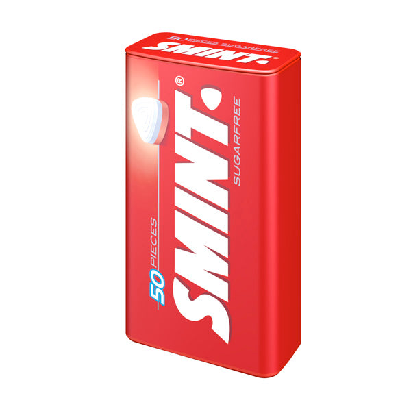 Smint Tin Red Sugarfree 50's