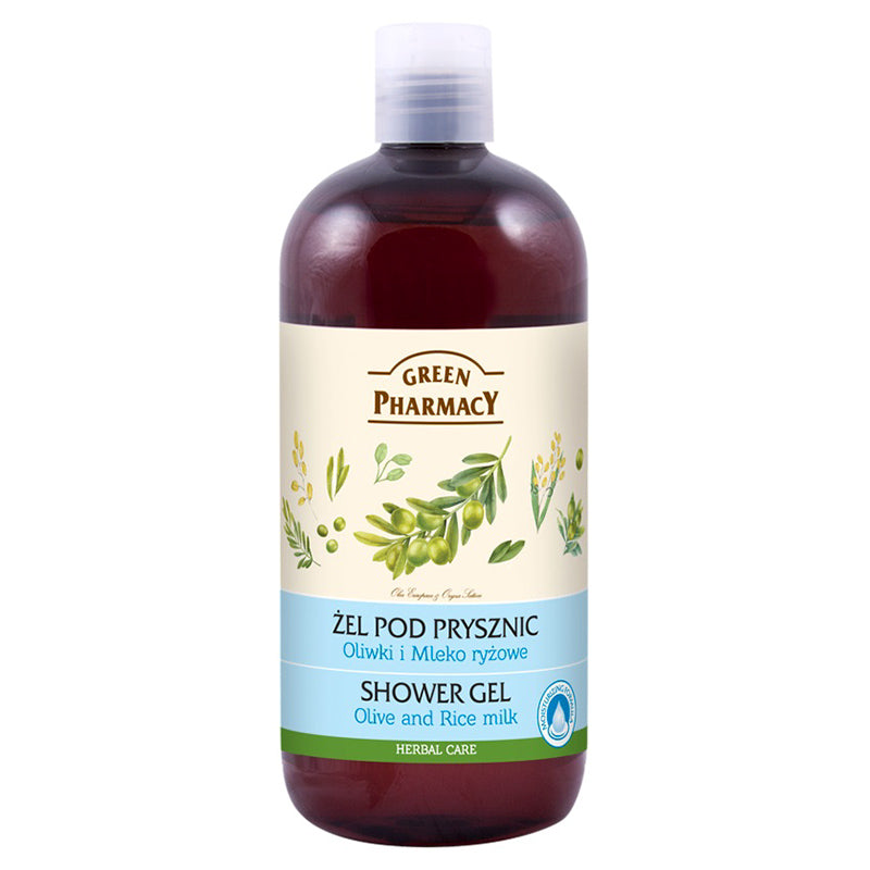 Green Pharmacy Shower Gel Olive & Rice Milk 500ml