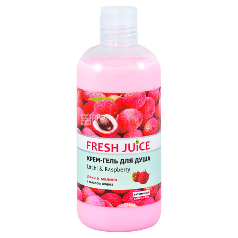Fresh Juice Shower Gel Lychee & Raspberry 500ml