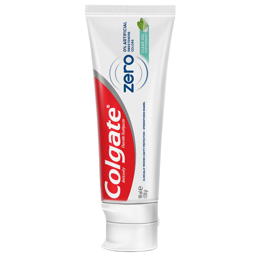 Colgate Zero Clear Gel Peppermint Toothpaste 98ml