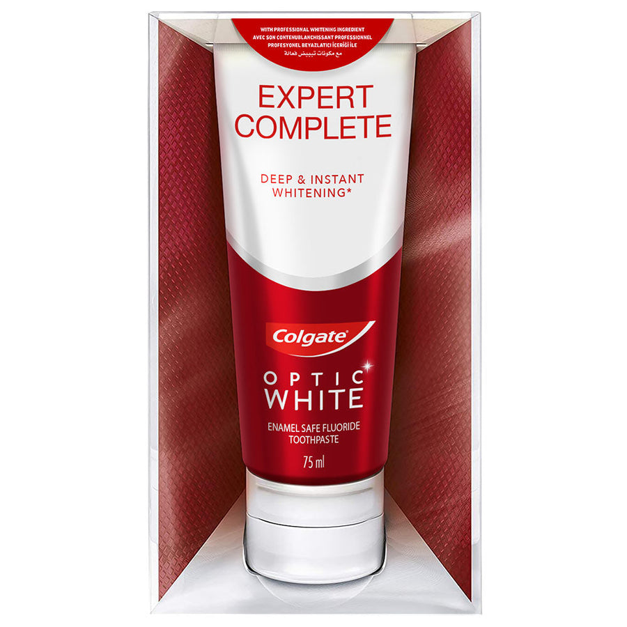 Colgate Optic White Expert Complete Enamel Toothpaste 75ml