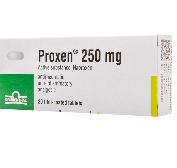 Proxen 250mg Tablets 20's