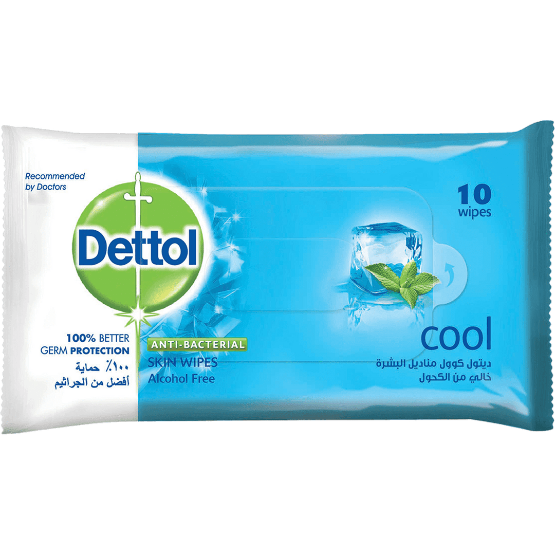 Dettol Antibac Wipes Cool 10's