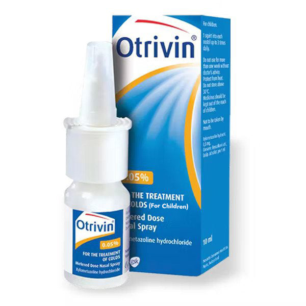 Otrivin 0.05% Pediatric Nasal Spray