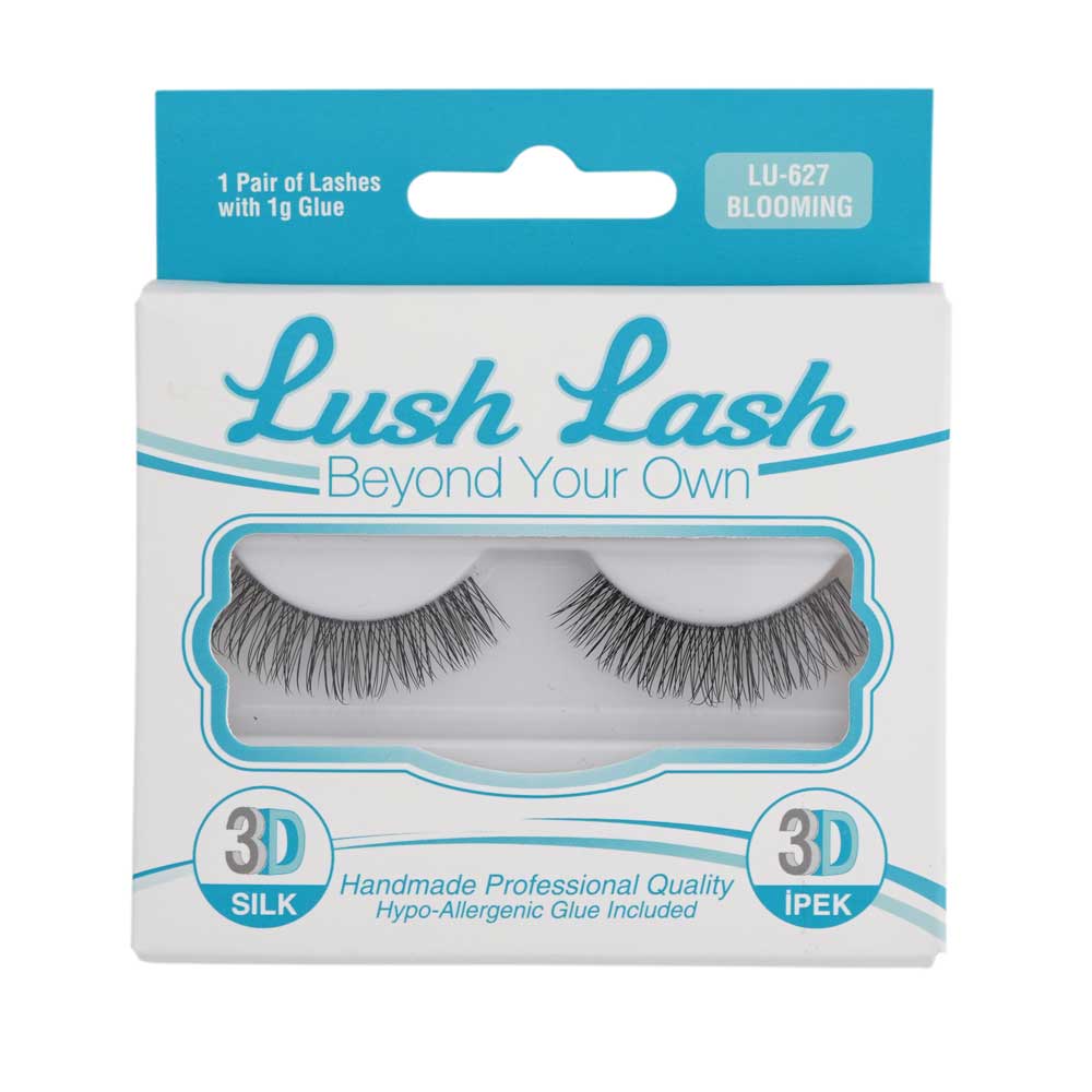 Rep Lush Lash LU-627 False Eyelashes Blooming 3D Silk