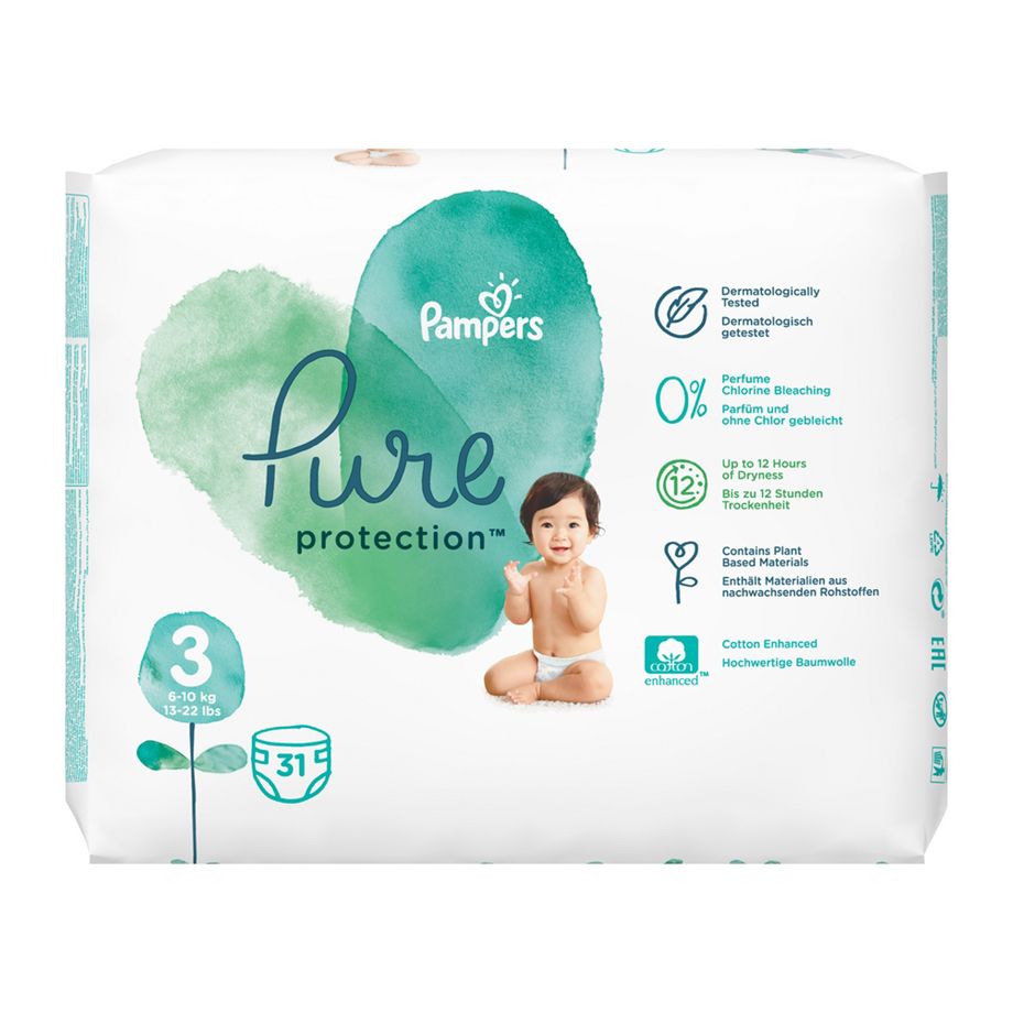 Pampers Pure S3 31S Vp (73747)
