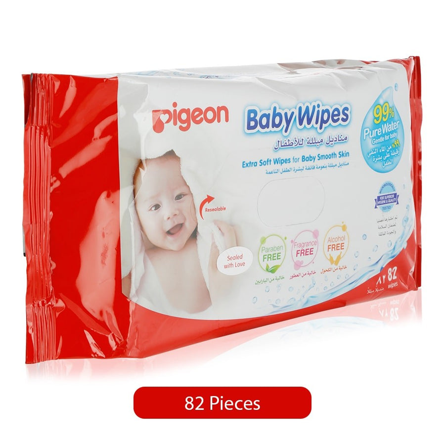 Pigeon Baby Wipes 82s