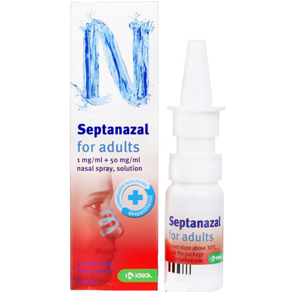 Septanazal 1mg/ml Nasal Spray For Adults 10ml